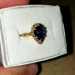 Gold and Sapphire Ring